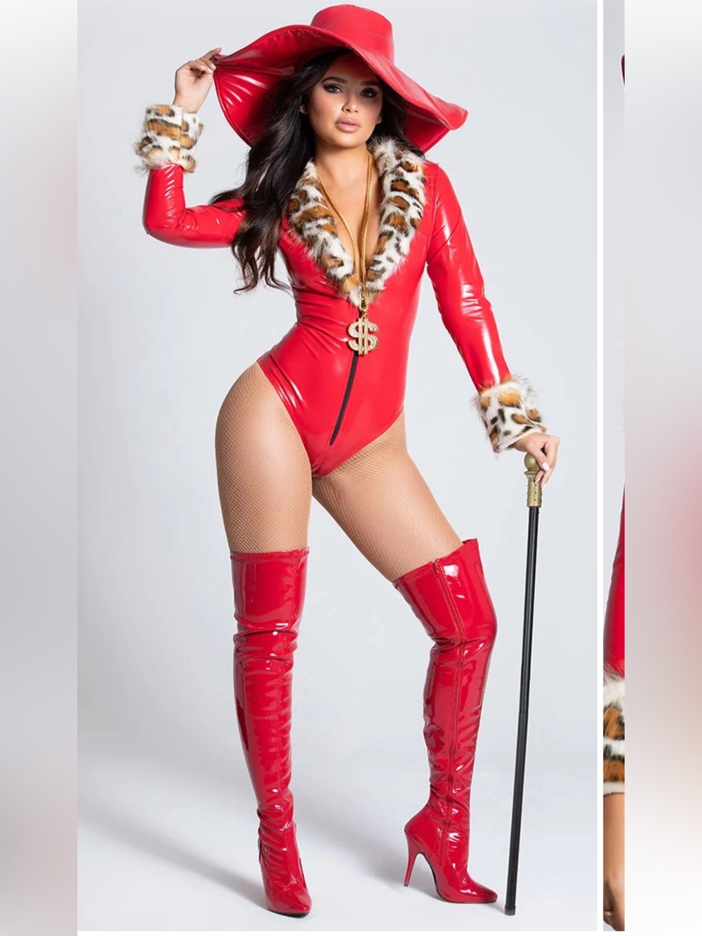 Yandy “Miss Made of Money” Halloween Costume(Size SMALL )